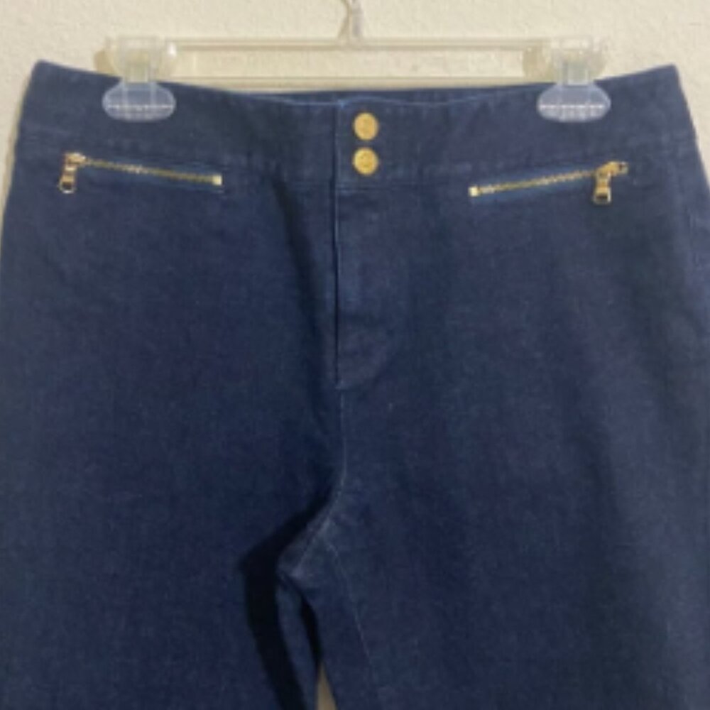 RALPH LAUREN Cropped Dressy Denim Pants Women's Size 8